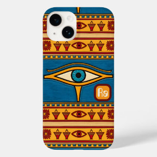 Custom Egyptian Eye of Horus, Eye of Ra Art Case-Mate iPhone 14 Hülle