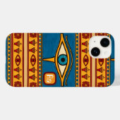 Custom Egyptian Eye of Horus, Eye of Ra Art Case-Mate iPhone Hülle (Rückseite (Horizontal))