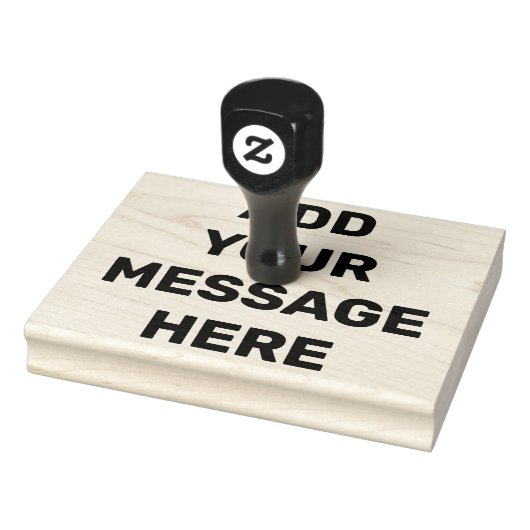 CUSTOM EIGENE Personalisierte Botschaft - Verkauf Gummistempel (Stempel)