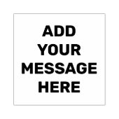 CUSTOM EIGENE Personalisierte Botschaft - Verkauf Gummistempel (Prägung)