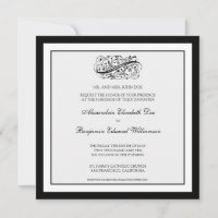 :custom: Einfach elegante Hochzeitseinladung