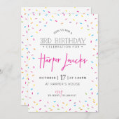 CUSTOM Einladungs-Design für HARPER Einladung (Vorne/Hinten)