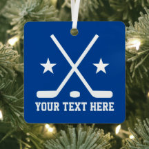 Custom Eishockey Sport Platz Weihnachtsschmuck