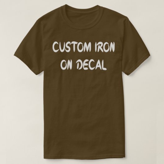 CUSTOM EISON ON DECAL T-Shirt (Design vorne)