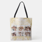 Custom Elegant Grandma's Christmas Photo Collage Tasche (Vorderseite)