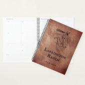 Custom Elegant Horse Ranch Business Planer (Anzeige)