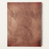 Custom Elegant Horse Ranch Business Planner Planer (Rückseite)