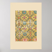 CUSTOM Elegant Japanese Kaleidoscope Pattern Print Poster (Vorne)