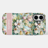 Custom Elegant Magnolias Case-Mate iPhone Hülle (Rückseite (Horizontal))