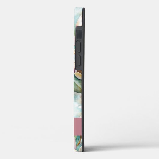 Custom Elegant Magnolias Case-Mate iPhone Hülle (Rückseite / Links)