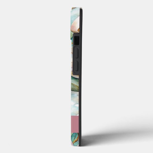 Custom Elegant Magnolias Case-Mate iPhone Hülle (Rückseite / Links)