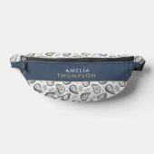 Custom Elegant Marine Oysters Bauchtasche (Ablage )
