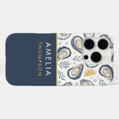 Custom Elegant Marine Oysters Case-Mate iPhone Hülle (Rückseite (Horizontal))
