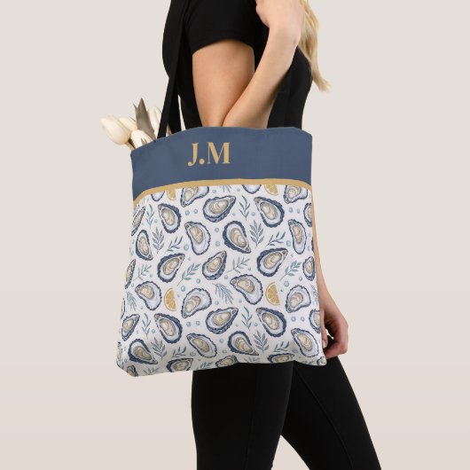 Custom Elegant Marine Oysters Tasche (Von Nahem)