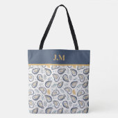 Custom Elegant Marine Oysters Tasche (Vorderseite)