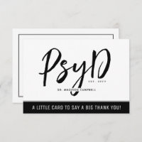 Custom Elegant PsyD Doktor of Psychology