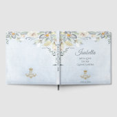 Custom Elegant Quinceañera 15th Birthday Gästebuch (Voll)