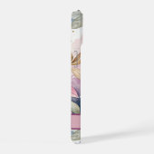 Custom Elegant Watercolor Cherry Blossom Sakura iPhone 15 Hülle (Rechte Seite)