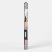 Custom Elegant Watercolor Cherry Blossom Sakura iPhone Hülle (Rechte Seite)