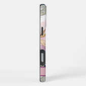 Custom Elegant Watercolor Cherry Blossom Sakura iPhone Hülle (Rechte Seite)