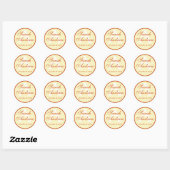 Custom Elegant Wedding Stickers (Blatt)