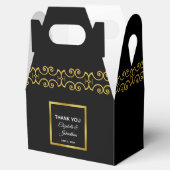 Custom Elegant Wedding Vielen Dank Geschenkschachtel (Geöffnet)