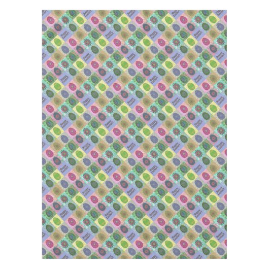 Custom Elegante Abstraktes Ei Tischdecke (Vorderseite)