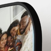 Custom Elegante Best Bonus Vater Foto Collage Pickleball Schläger (Linke Seite)