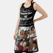 Custom Elegante Best Bonus Vater Foto Collage Schürze (InSitu)