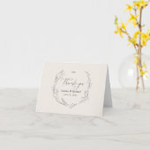 Custom Elegante Botanische Kranzverheiratung Viele Karte (Gelbe Blume)