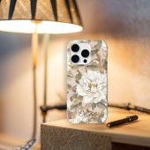 Custom Elegante Chic Big Camellia Blume Rosa Case-Mate iPhone Hülle