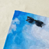 Custom Elegante Flamingo Highlights Strandtuch (Beispiel)