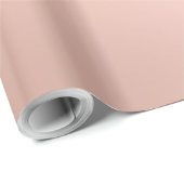 Custom Elegante Rose Gold Extra Grosses Glossy Ges Geschenkpapier (Rolleneckpunkt)