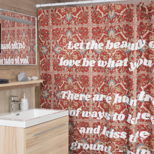 Custom Elegante Tile Muster iranische Geschenke fü Duschvorhang