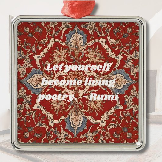 Custom Elegante Tile Muster iranische Geschenke fü Ornament Aus Metall