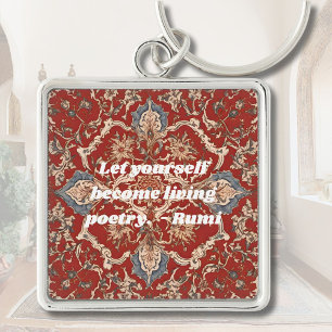 Custom Elegante Tile Muster iranische Geschenke fü Schlüsselanhänger