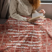 Custom Elegante Tile Muster iranische Geschenke fü Sherpadecke