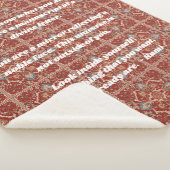 Custom Elegante Tile Muster iranische Geschenke fü Sherpadecke (3/4)