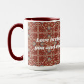 Custom Elegante Tile Muster iranische Geschenke fü Tasse (Links)