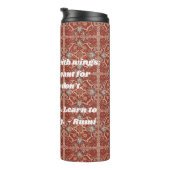 Custom Elegante Tile Muster iranische Geschenke fü Thermosbecher (Nach rechts gedreht)