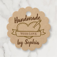 CUSTOM Elegante Vintage Pappskala Handgefertigt