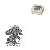 Custom Elephant Ex Libris Buchzeichen Gummistempel (Stempel)