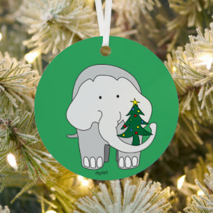 Custom Elephant Weihnachtsschmuck