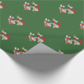Custom Elf Christmas Wrapping Geschenkpapier (Ecke)