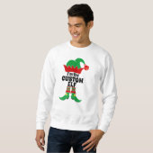 Custom Elf I bin der Custom Elf Sweatshirt (Vorne ganz)