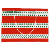 Custom Elf Ihre Familie von sechs, einschließlich Große Geschenktüte (Rückseite)