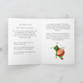 Custom Elf Megephone Weihnachts-Party Einladung (Innenseite)