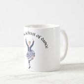 CUSTOM Elise Lyall School of Dance Kaffeetasse (VorderseiteRechts)