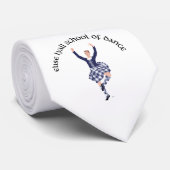 CUSTOM Elise Lyall School of Dance Krawatte (Gerollt)