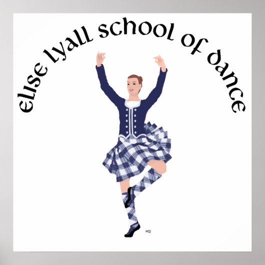 CUSTOM Elise Lyall School of Dance Poster (Vorne)